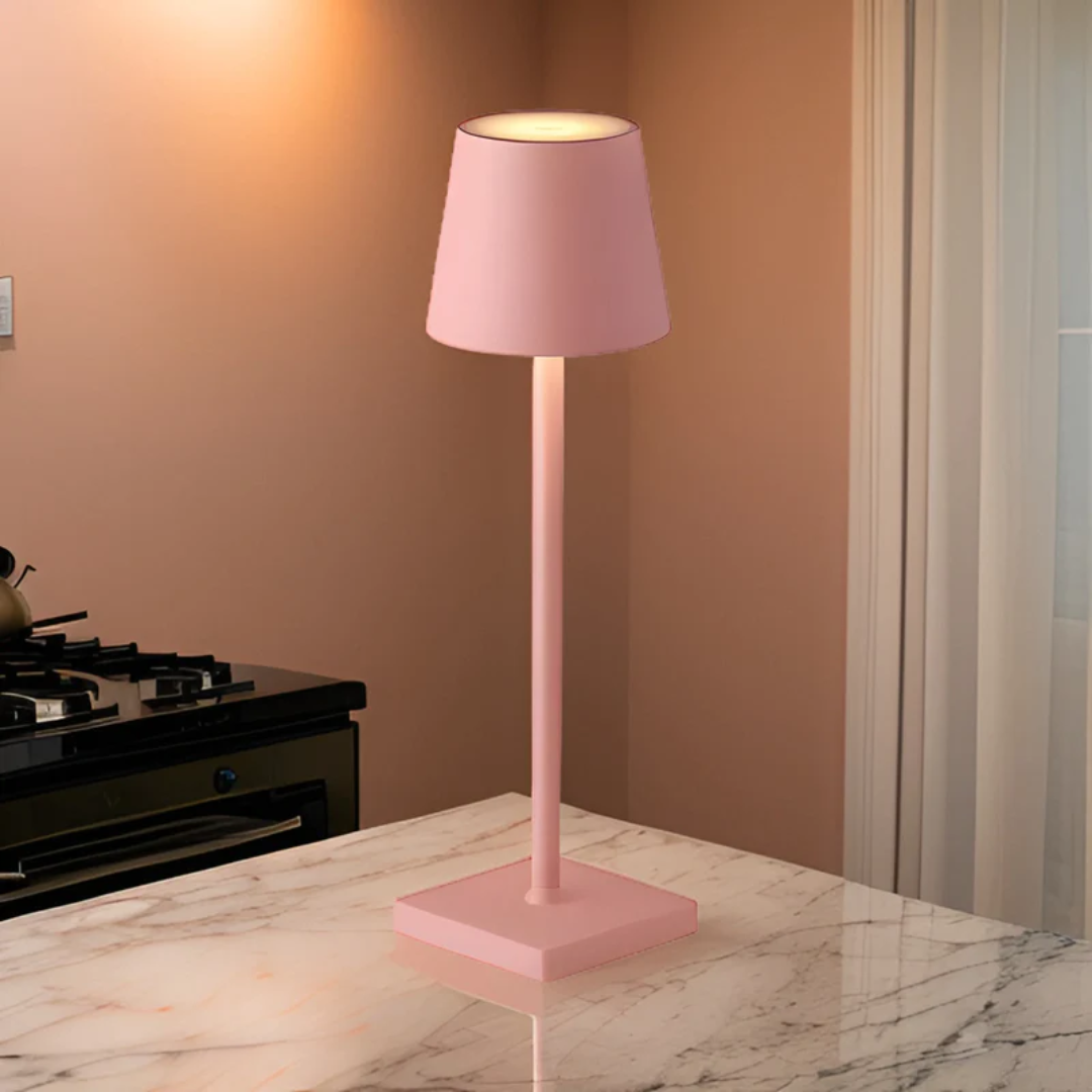LUMINAIRE – Elegant Wireless Rechargeable Table Lamp