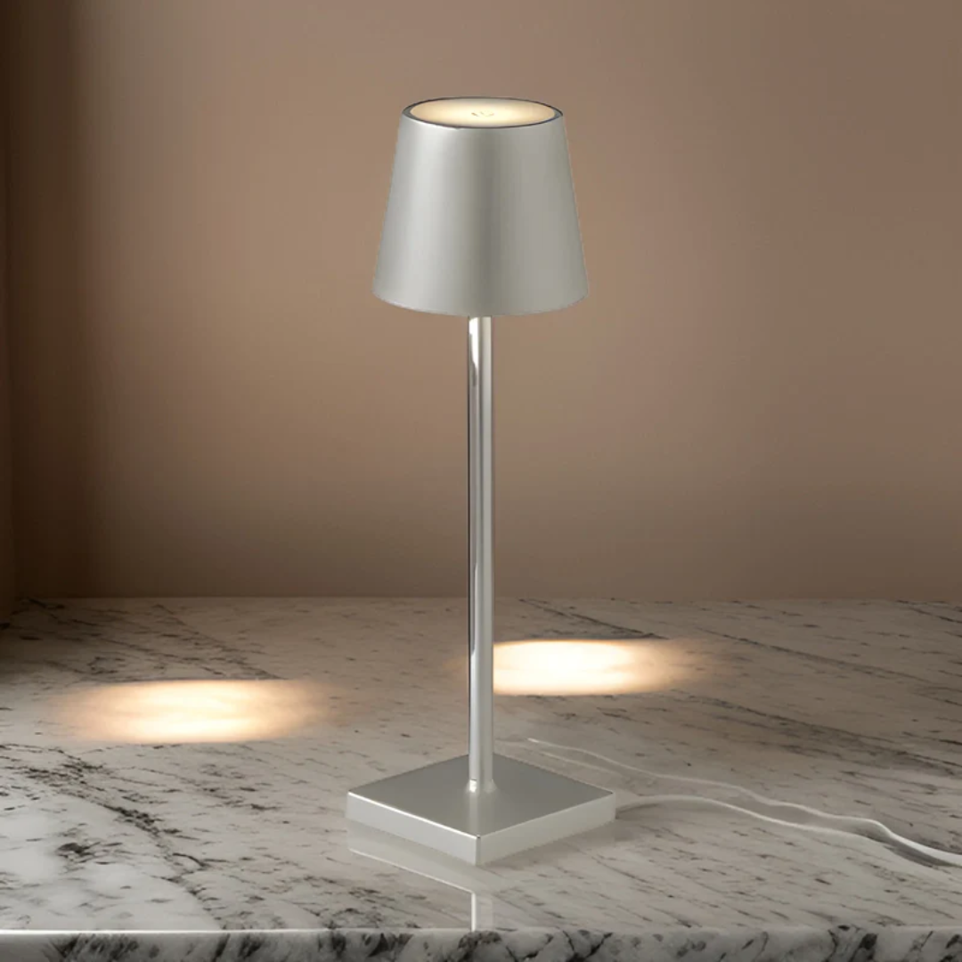 LUMINAIRE – Elegant Wireless Rechargeable Table Lamp