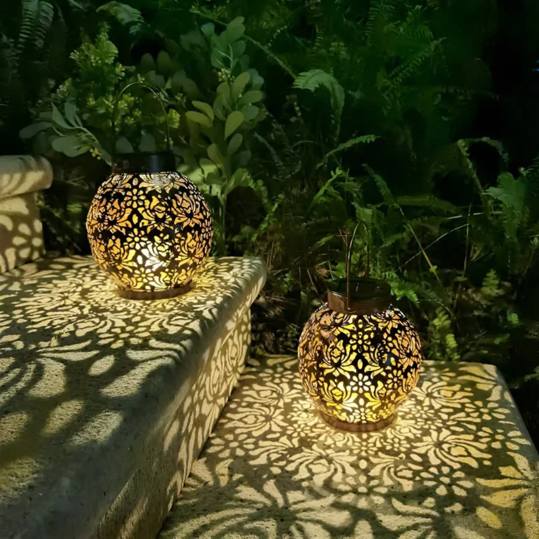 LUMINAIRE – Elegant Solar Hanging Garden Lamp