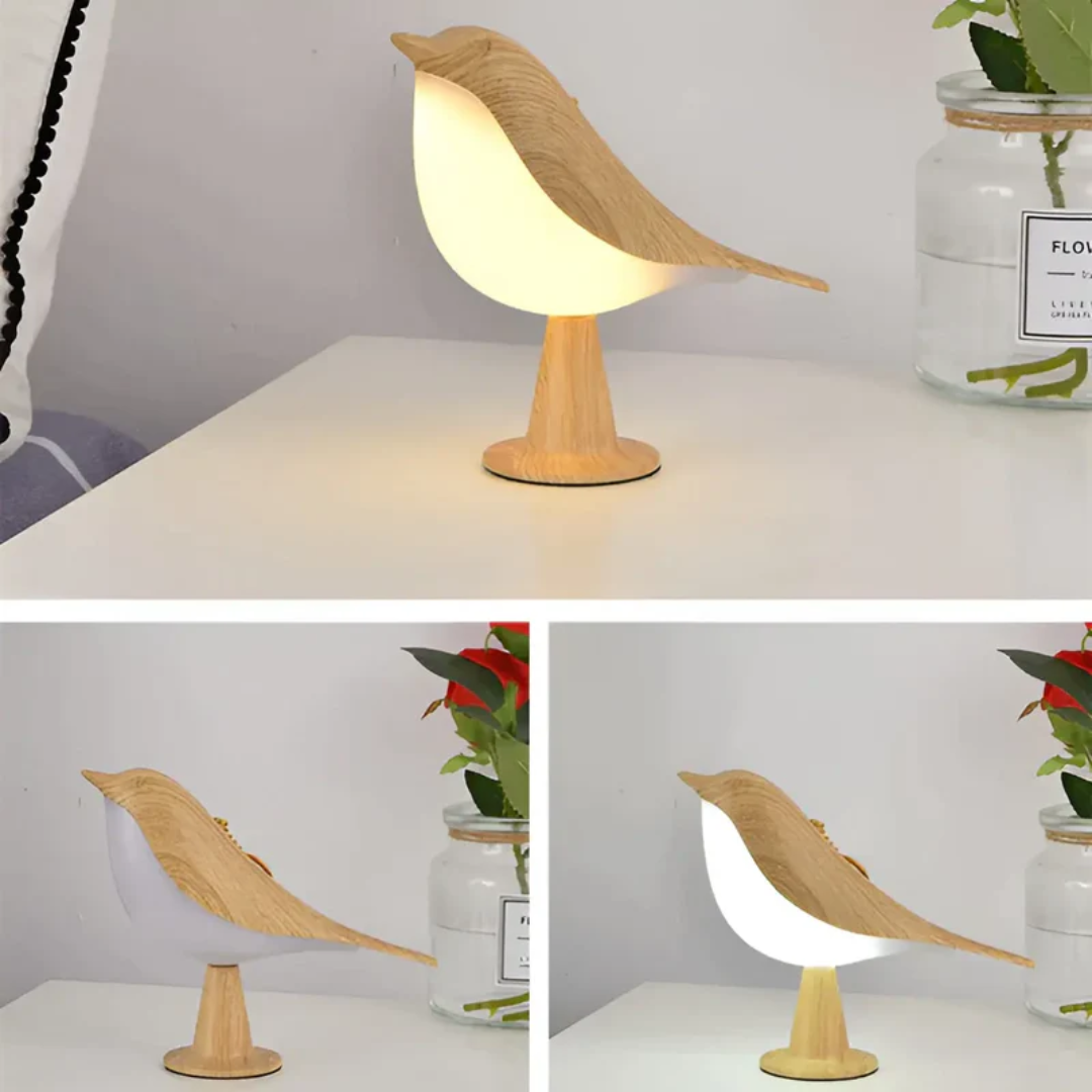 LUMINAIRE – Enchanting Touch-Control LED Bird Lamp