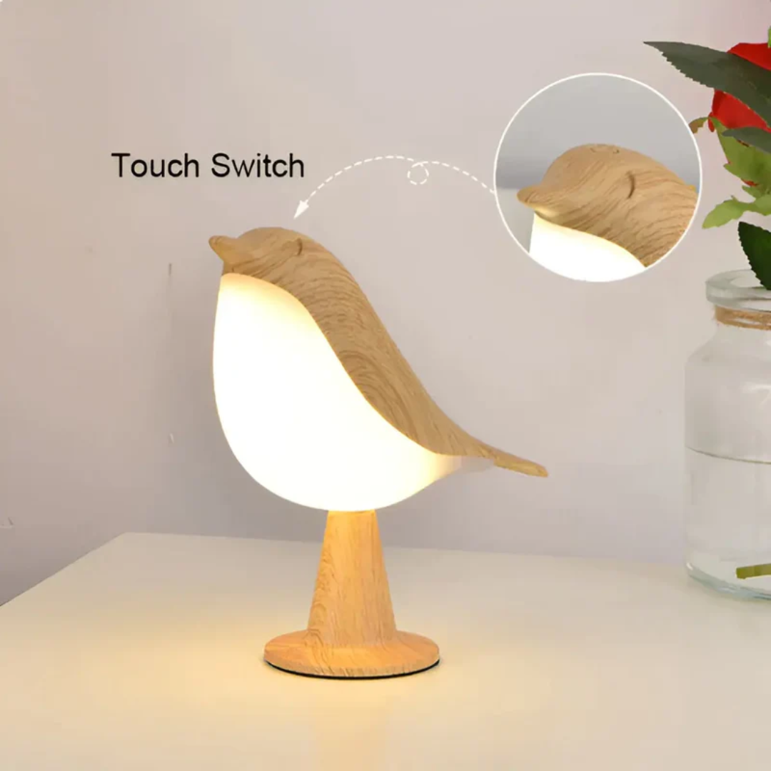 LUMINAIRE – Enchanting Touch-Control LED Bird Lamp