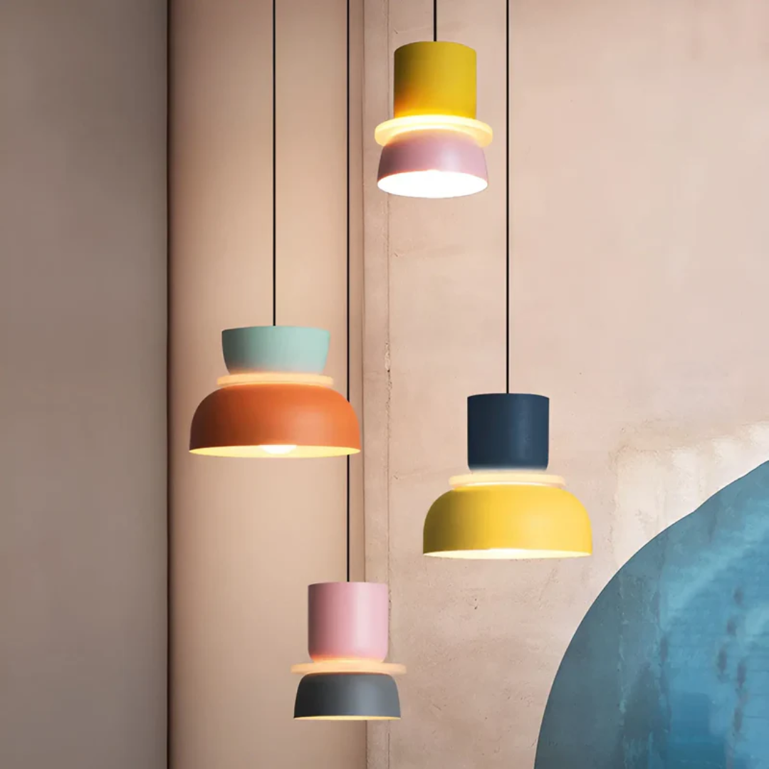 LUMINOUS MACARON – Colorful LED Pendant Light