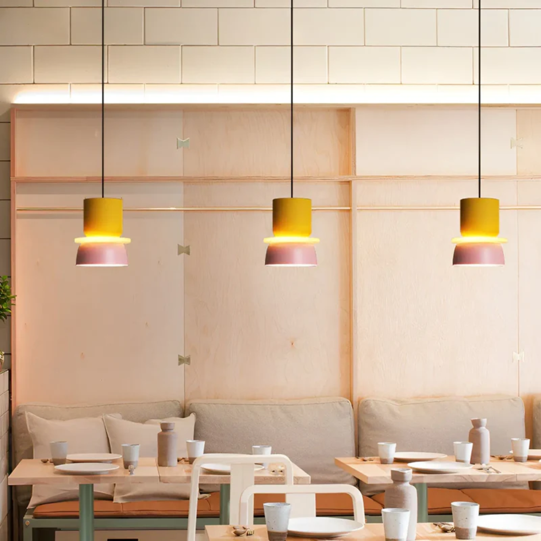 LUMINOUS MACARON – Colorful LED Pendant Light