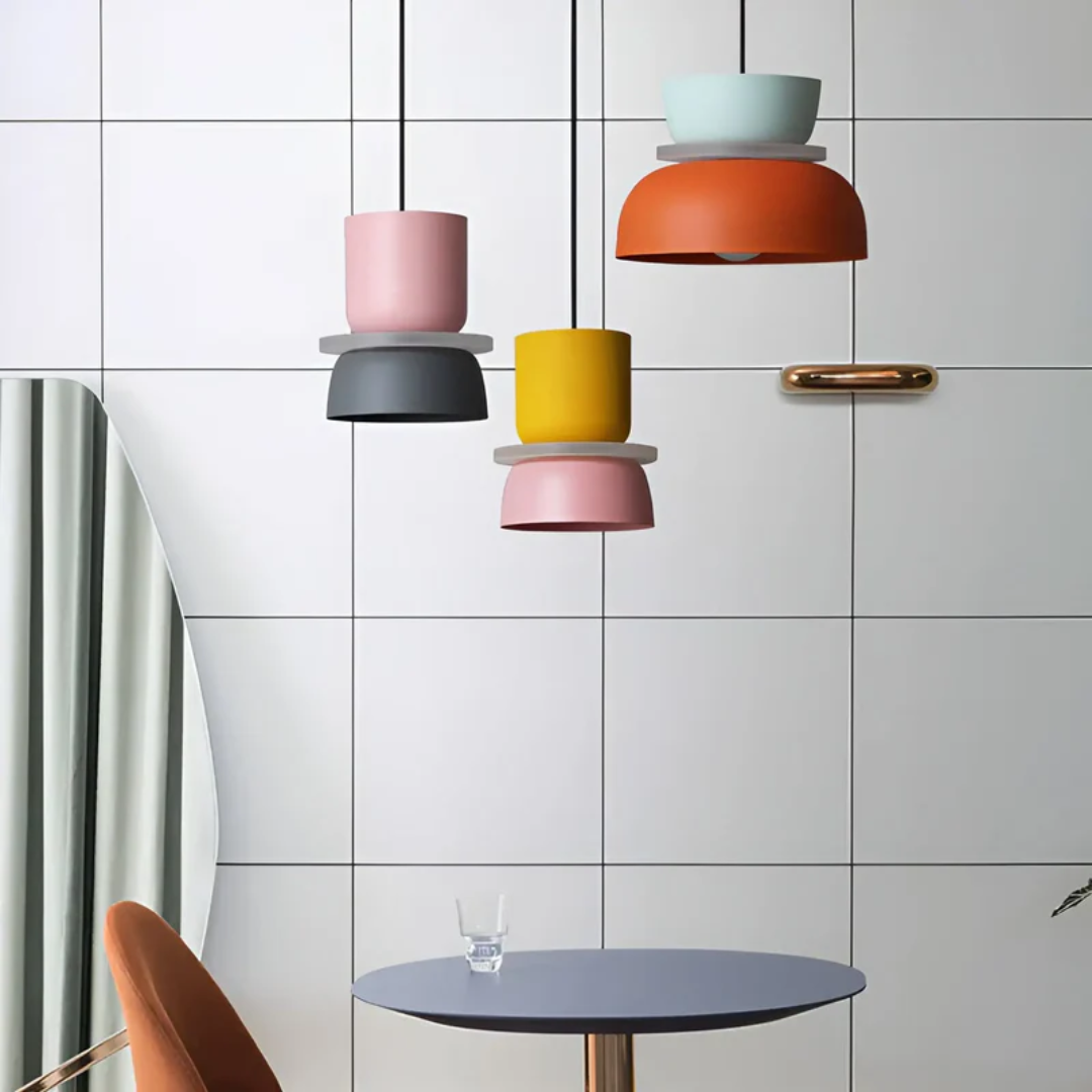 LUMINOUS MACARON – Colorful LED Pendant Light
