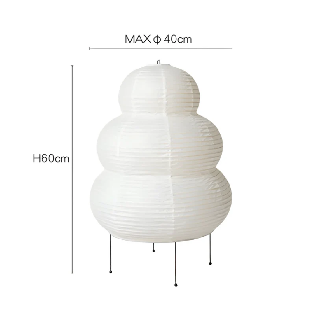 LUMINAIRE – Serene Wabi-Sabi Floor Lamp