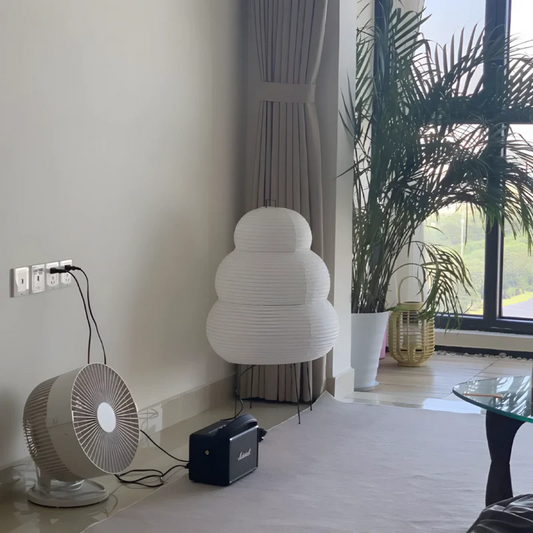 LUMINAIRE – Serene Wabi-Sabi Floor Lamp