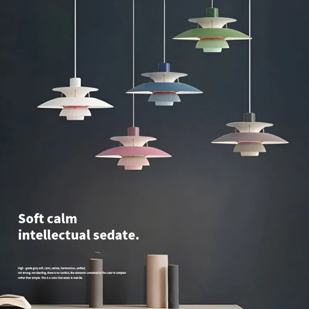 ColorLuxe – Colorful Modern LED Pendant Light