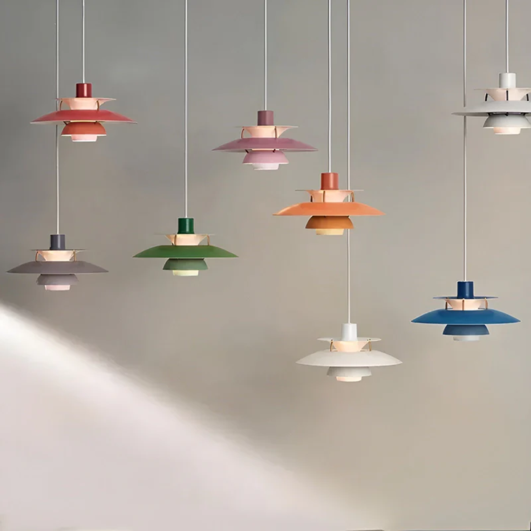 ColorLuxe – Colorful Modern LED Pendant Light