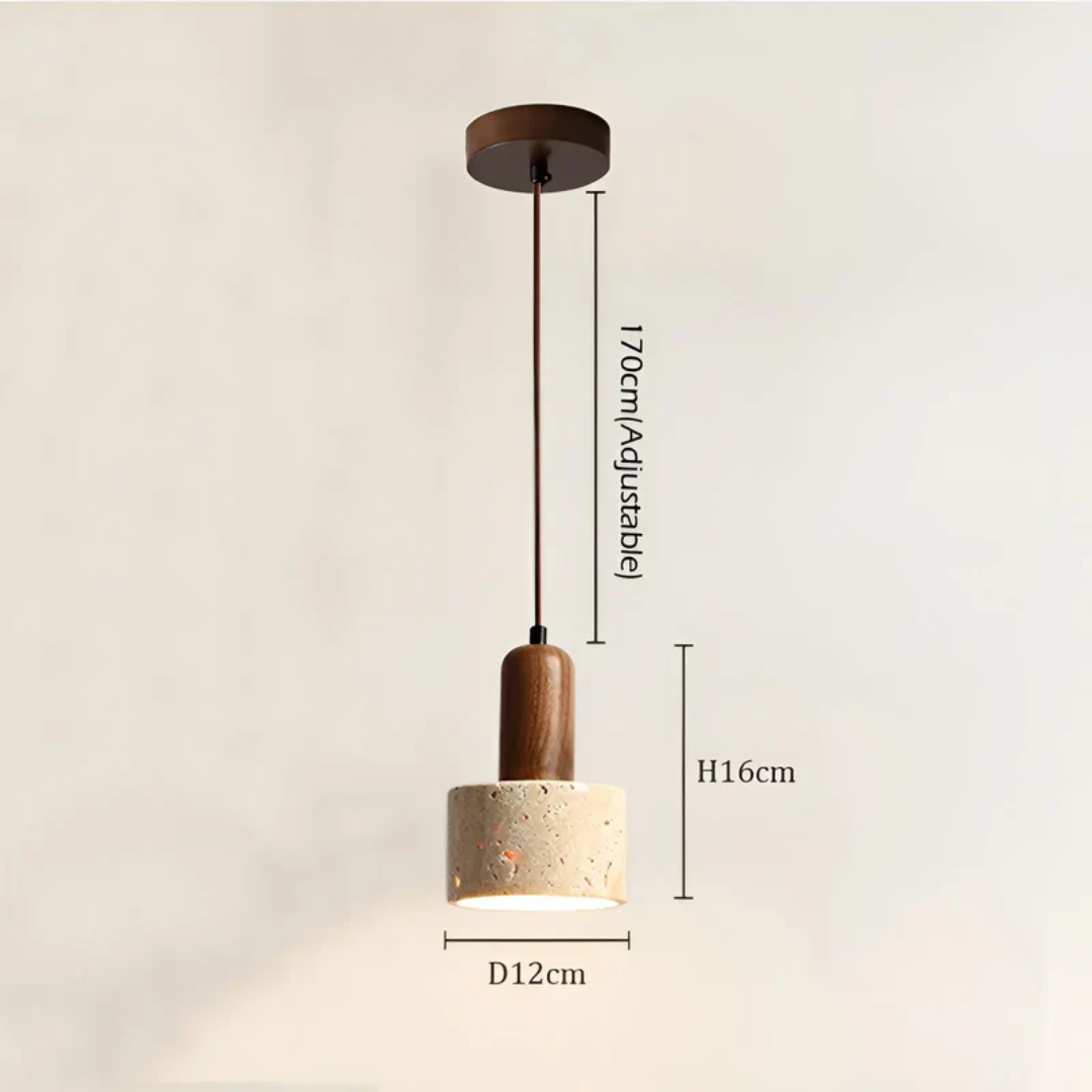 SERENITYLUX – Elegant Wabi-Sabi Ceiling Light