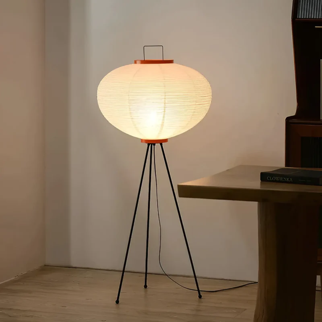 LUMINAIRE – Elegant Rice Paper Floor Lamp
