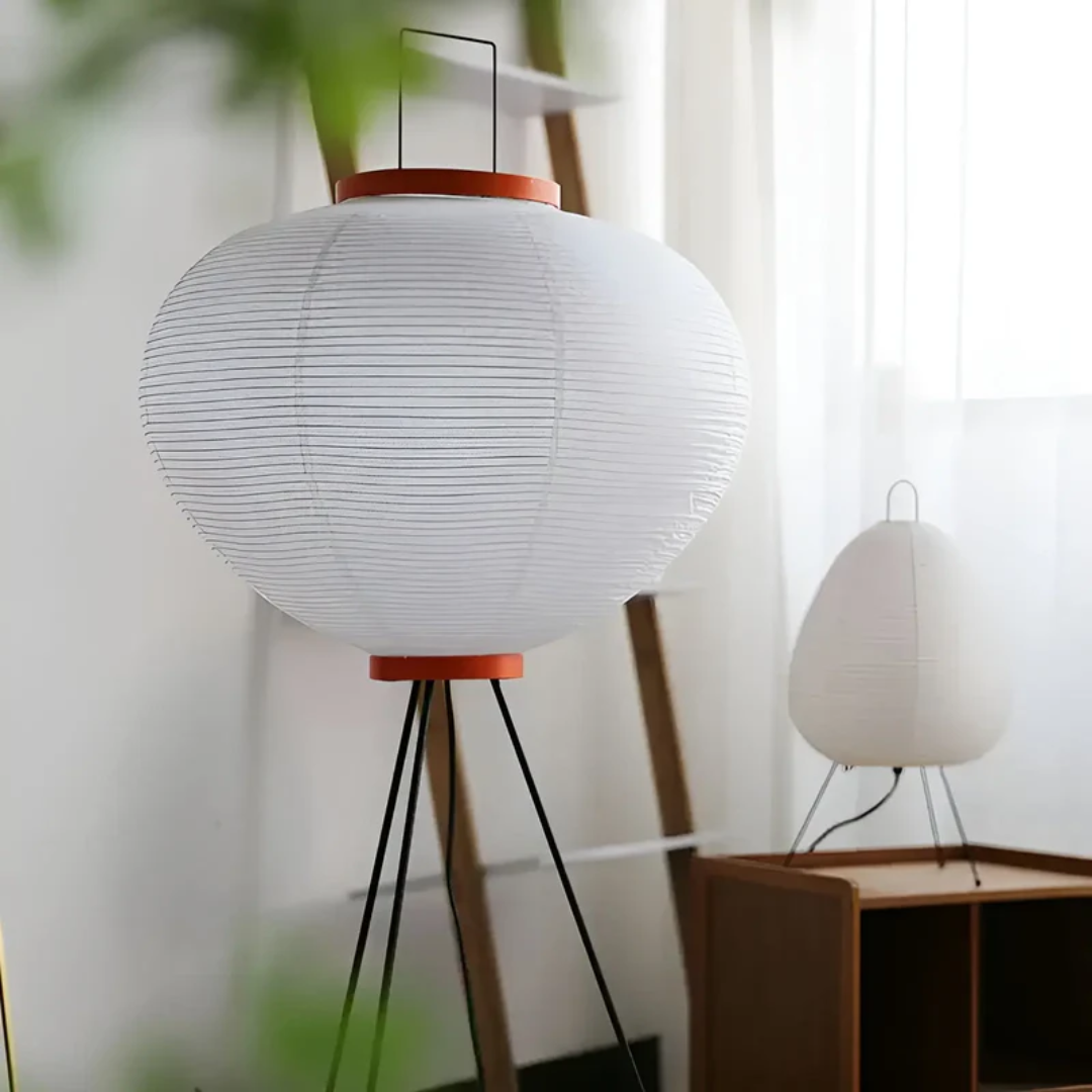 LUMINAIRE – Elegant Rice Paper Floor Lamp