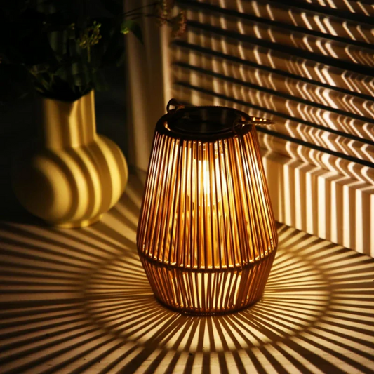 LUMINAIRE – Handcrafted Solar Garden Lantern