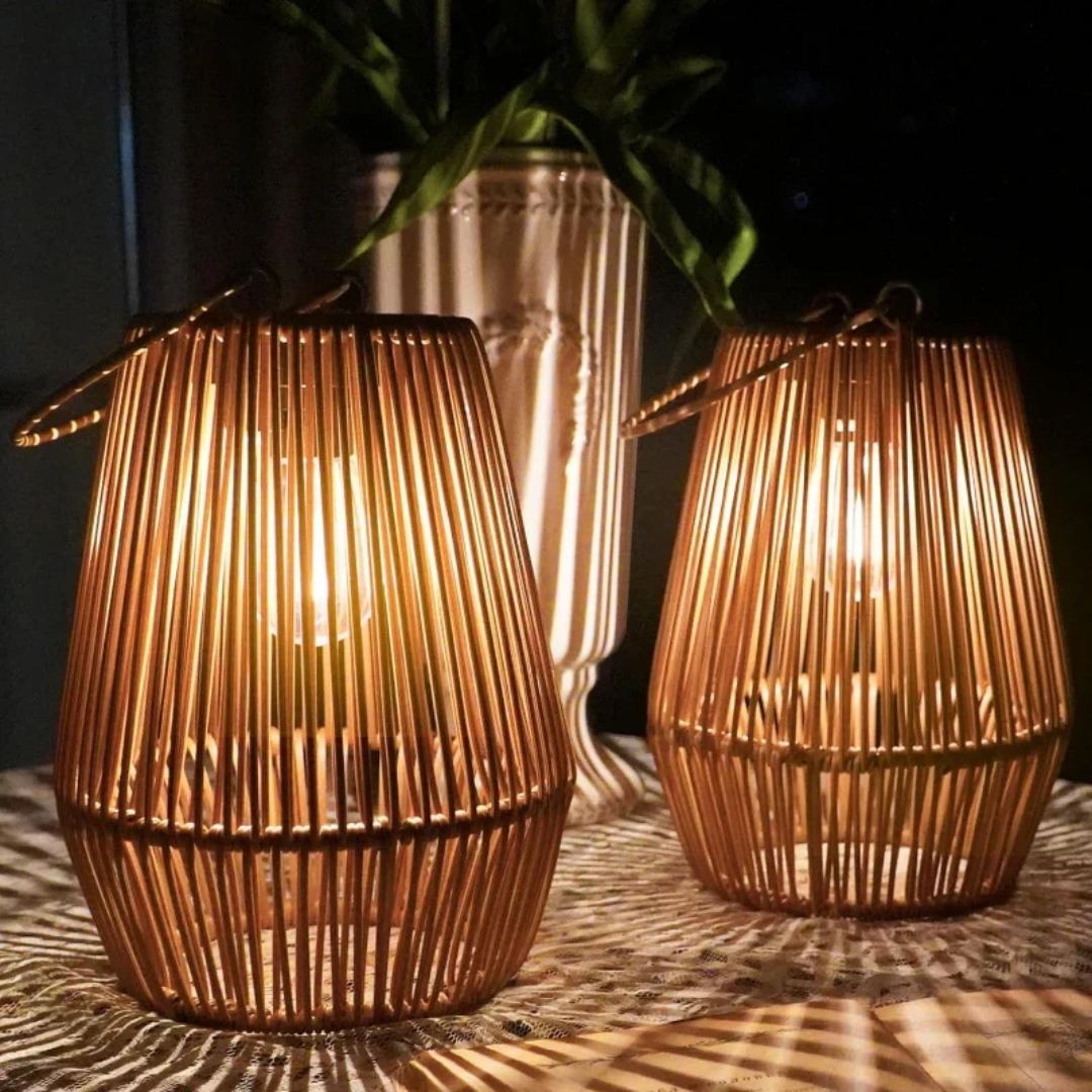 LUMINAIRE – Handcrafted Solar Garden Lantern