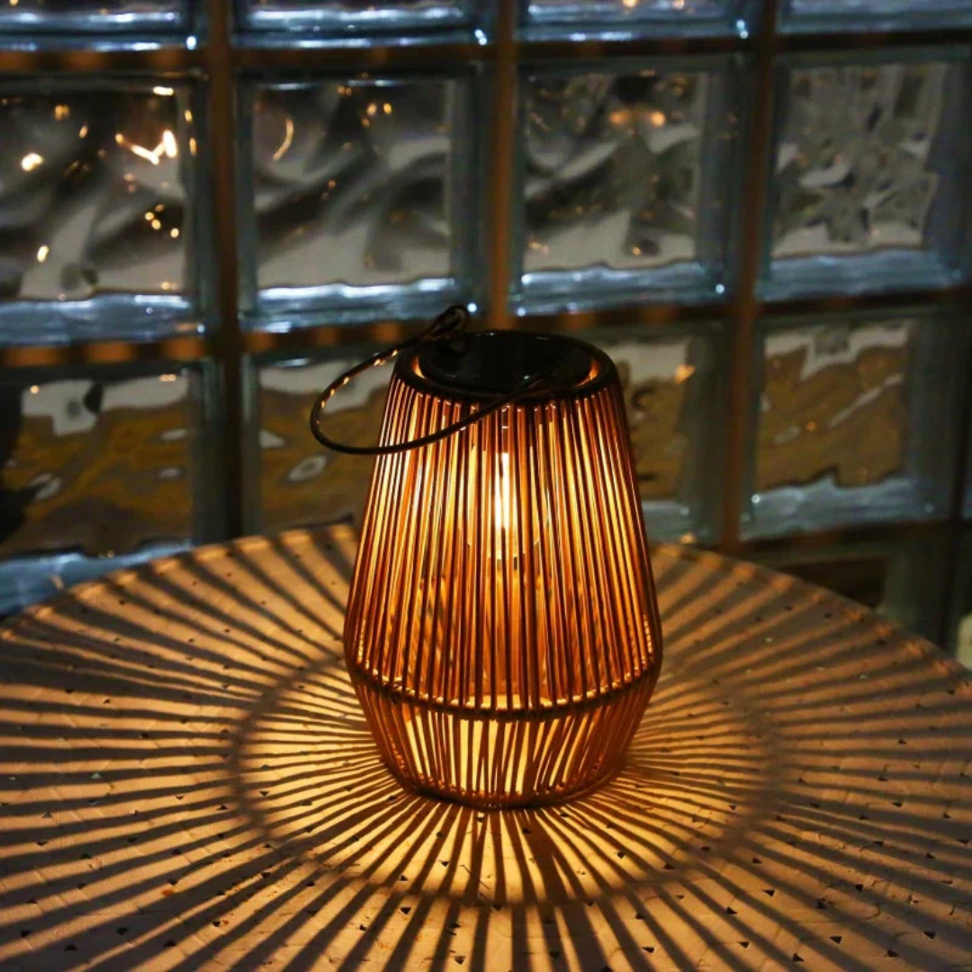 LUMINAIRE – Handcrafted Solar Garden Lantern