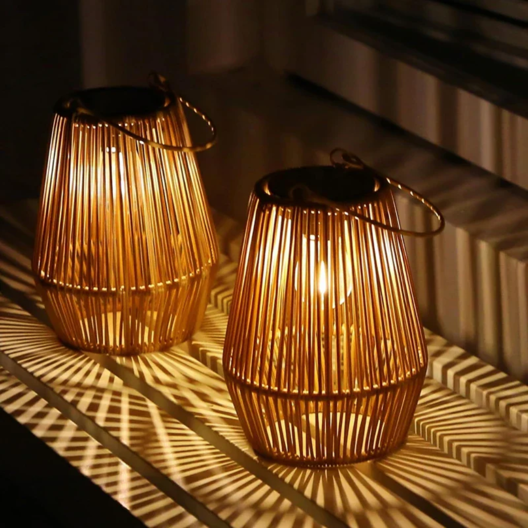 LUMINAIRE – Handcrafted Solar Garden Lantern