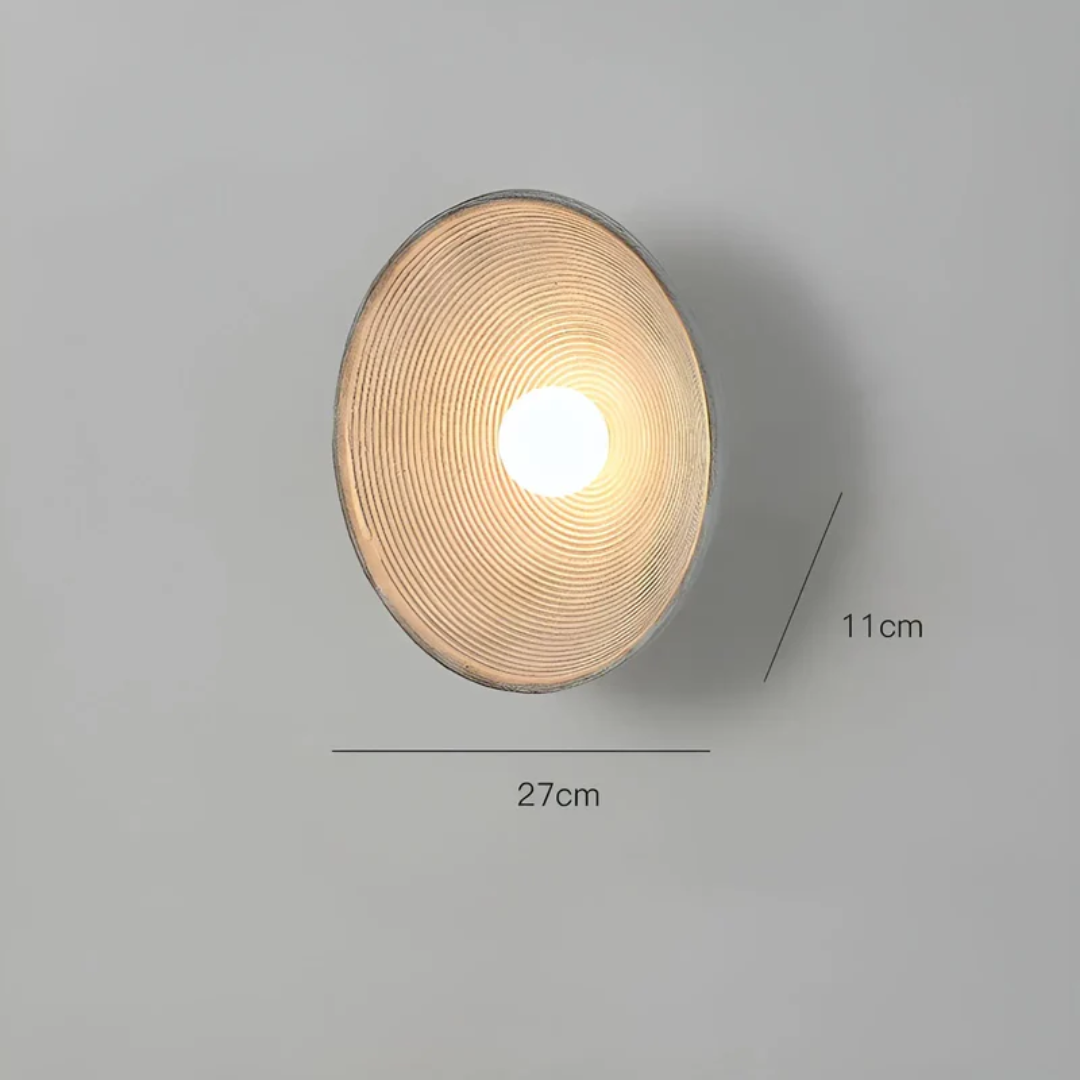 LUMINAIRE – Elegant Wabi-Sabi Wall Light