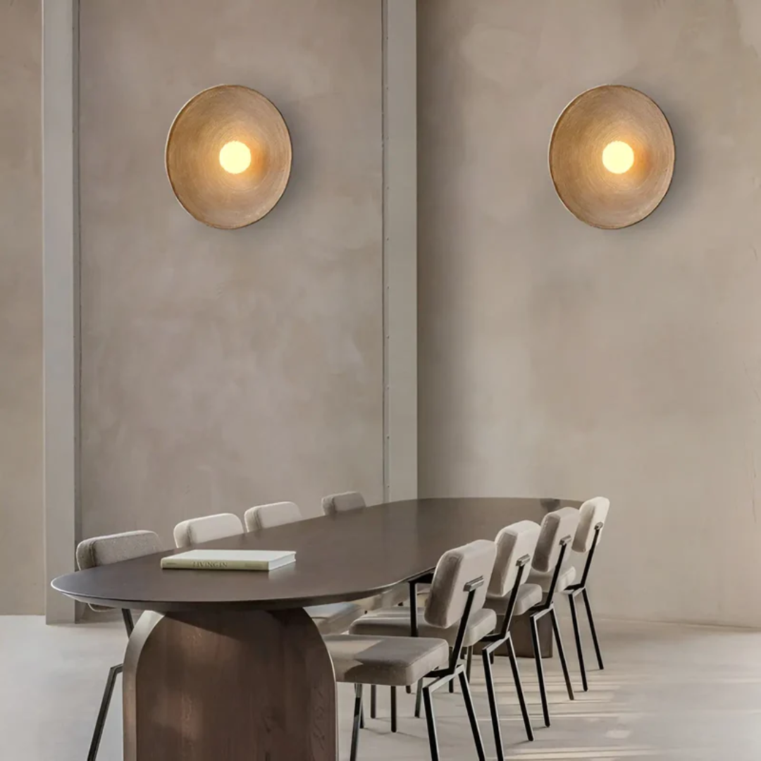 LUMINAIRE – Elegant Wabi-Sabi Wall Light