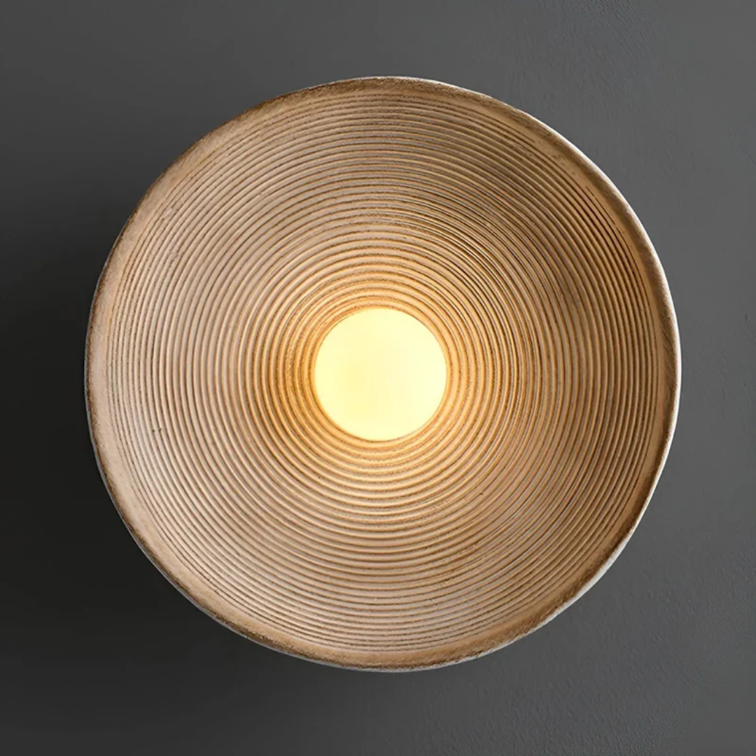 LUMINAIRE – Elegant Wabi-Sabi Wall Light