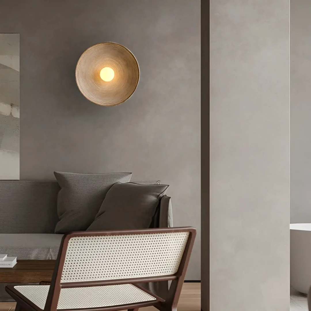 LUMINAIRE – Elegant Wabi-Sabi Wall Light
