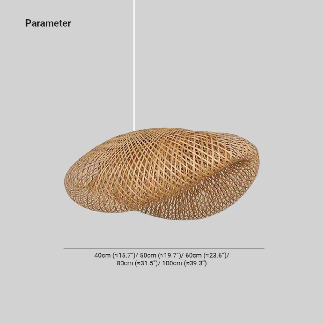 BAMBOO GLOW – Elegant LED Hanging Lamp