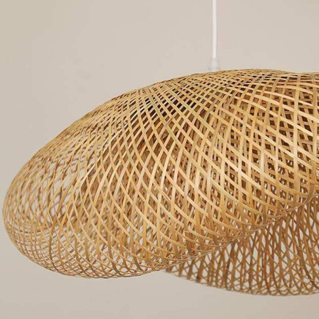 BAMBOO GLOW – Elegant LED Hanging Lamp