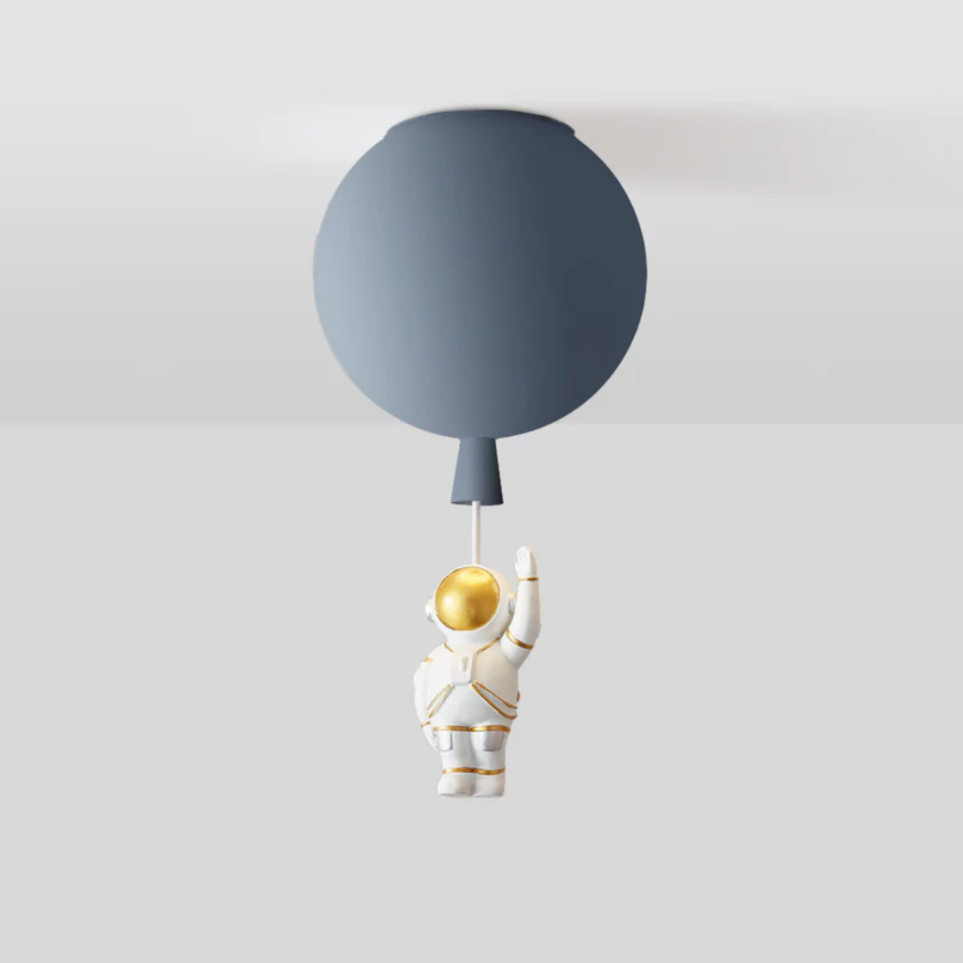 LUNARIS – Enchanting Astronaut Ceiling Light for Kids