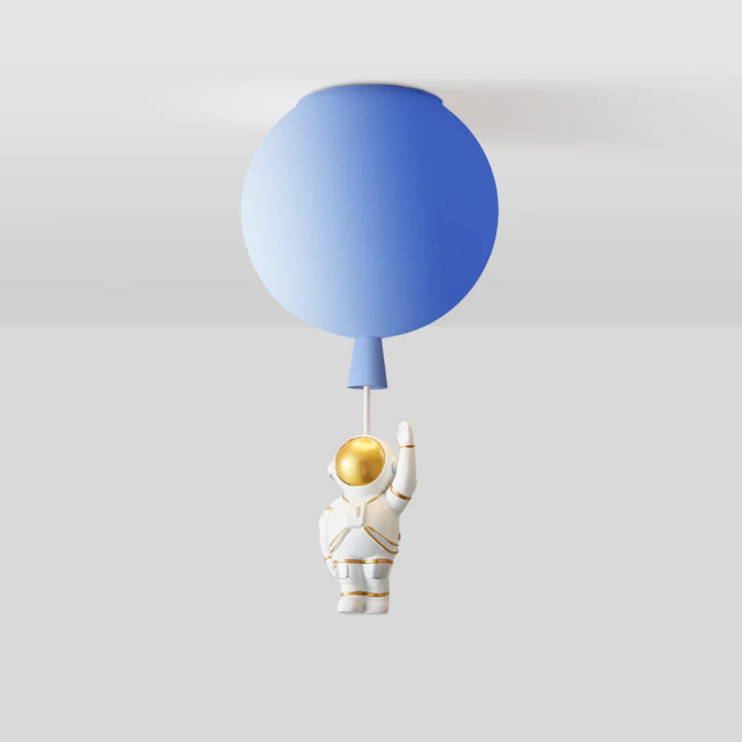 LUNARIS – Enchanting Astronaut Ceiling Light for Kids