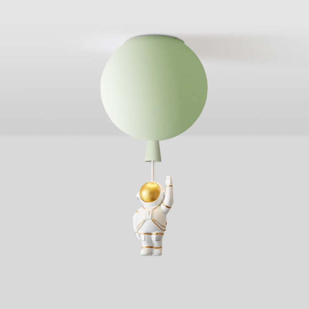 LUNARIS – Enchanting Astronaut Ceiling Light for Kids