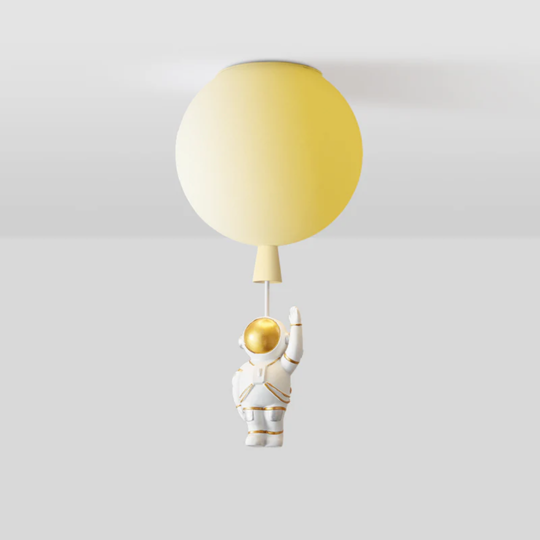 LUNARIS – Enchanting Astronaut Ceiling Light for Kids