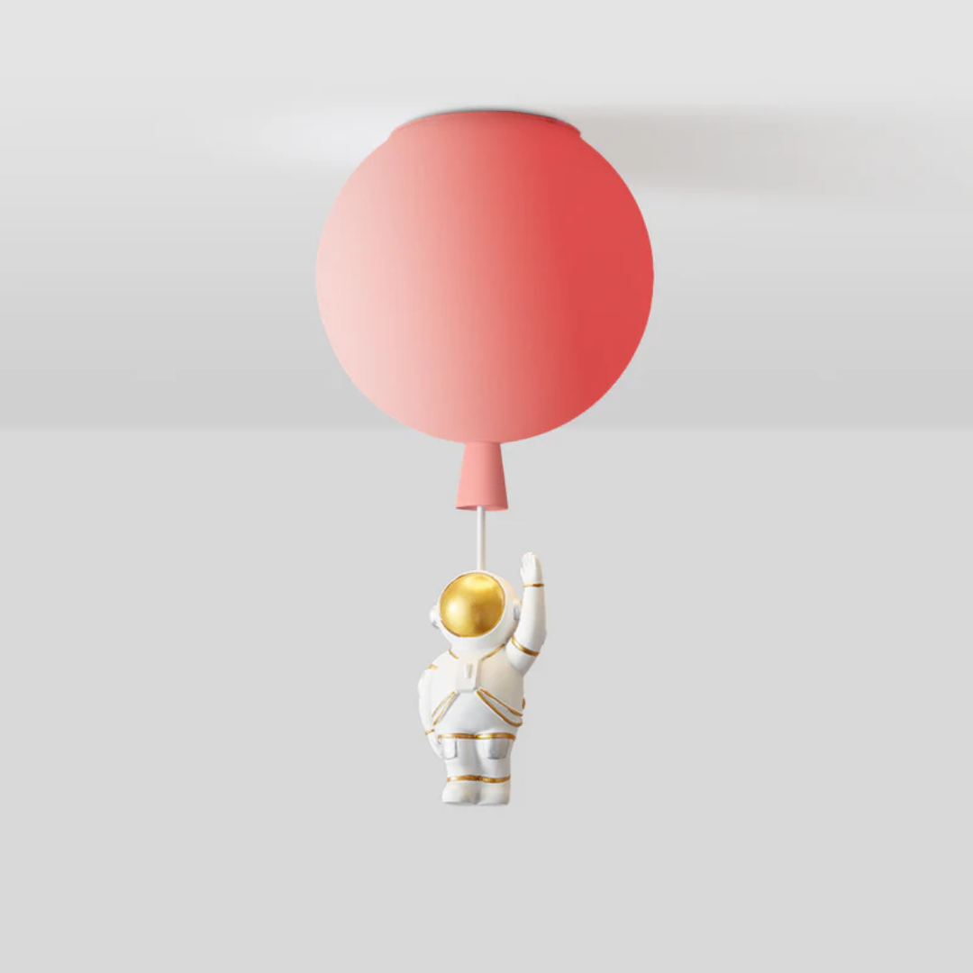 LUNARIS – Enchanting Astronaut Ceiling Light for Kids