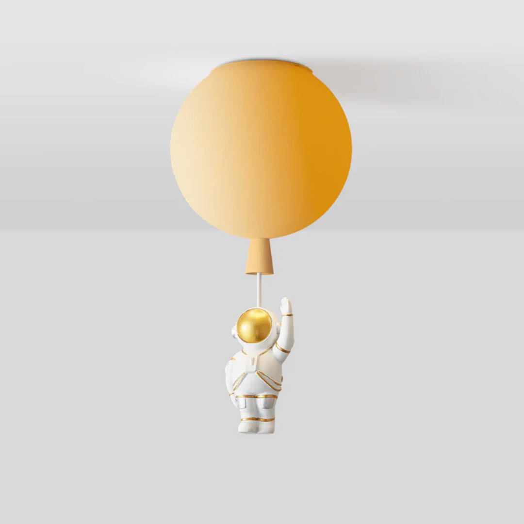 LUNARIS – Enchanting Astronaut Ceiling Light for Kids