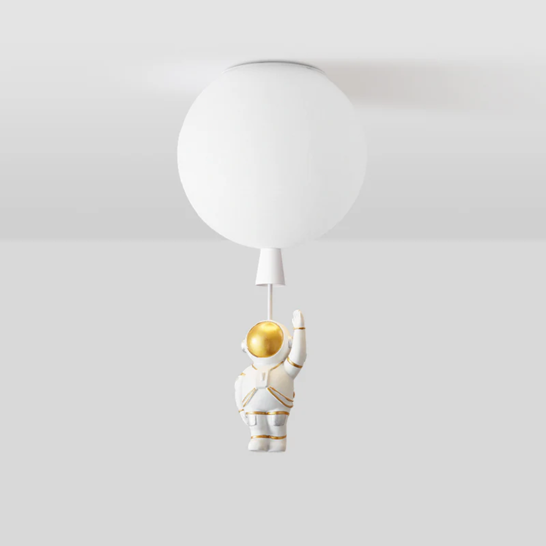LUNARIS – Enchanting Astronaut Ceiling Light for Kids