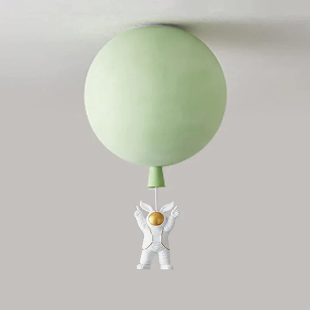 LUNARIS – Enchanting Astronaut Ceiling Light for Kids