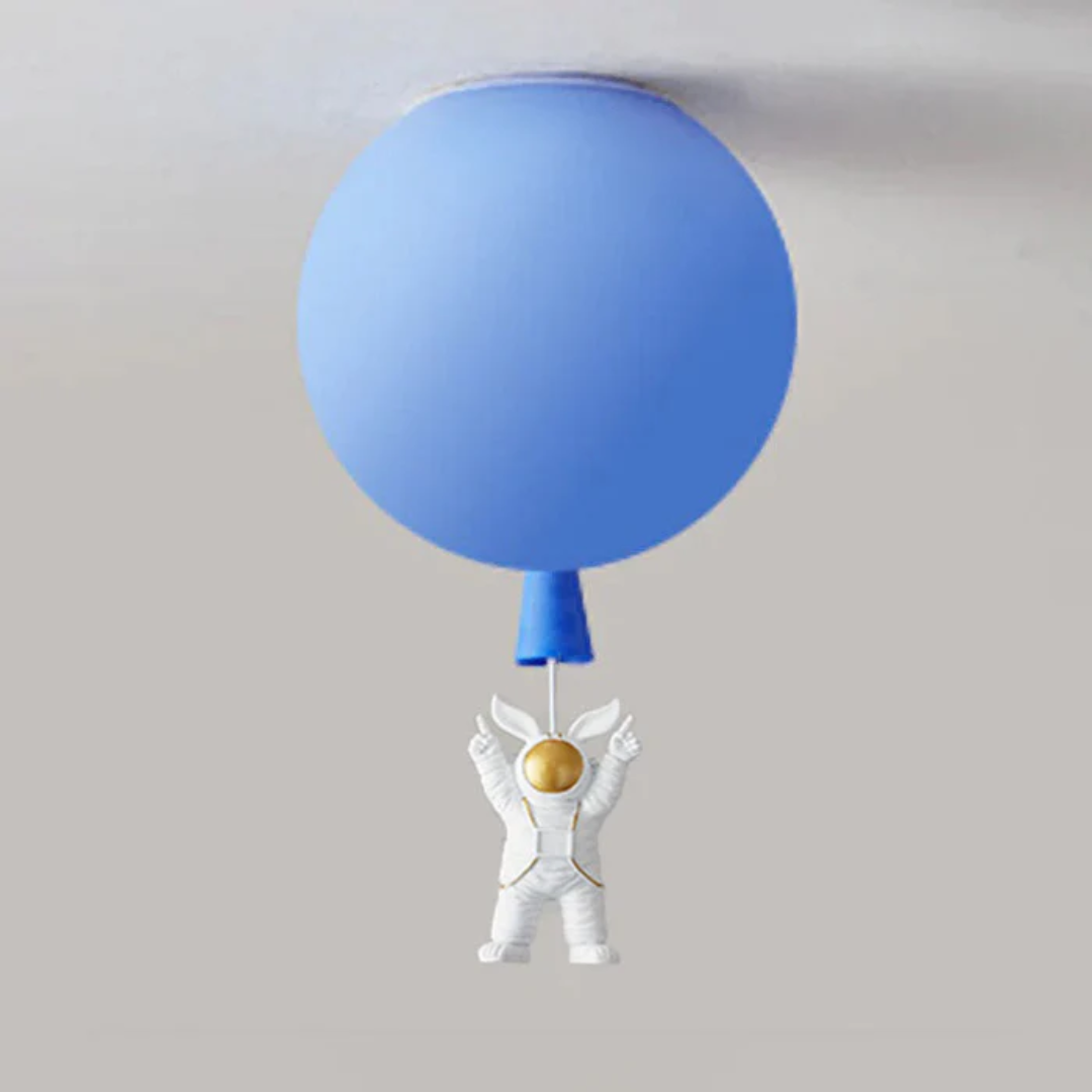 LUNARIS – Enchanting Astronaut Ceiling Light for Kids