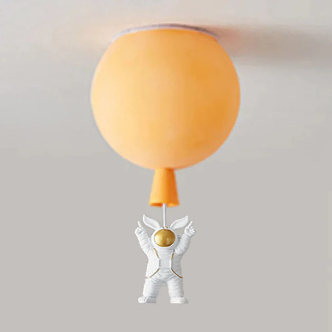 LUNARIS – Enchanting Astronaut Ceiling Light for Kids