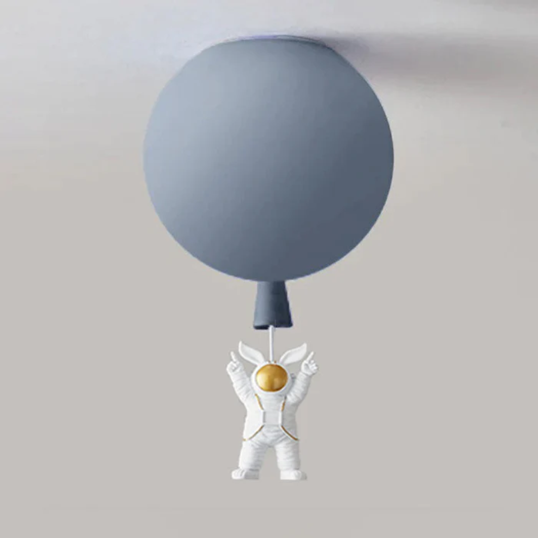 LUNARIS – Enchanting Astronaut Ceiling Light for Kids