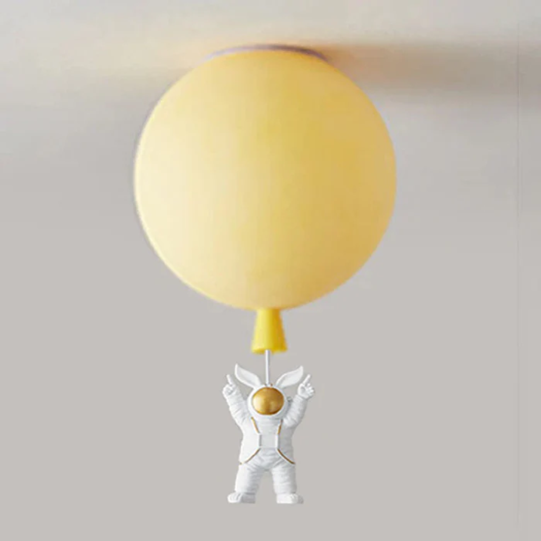 LUNARIS – Enchanting Astronaut Ceiling Light for Kids