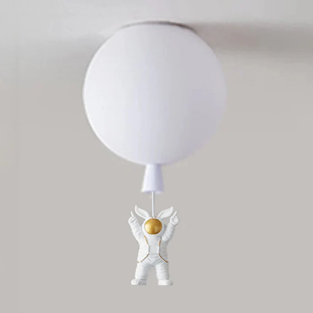 LUNARIS – Enchanting Astronaut Ceiling Light for Kids
