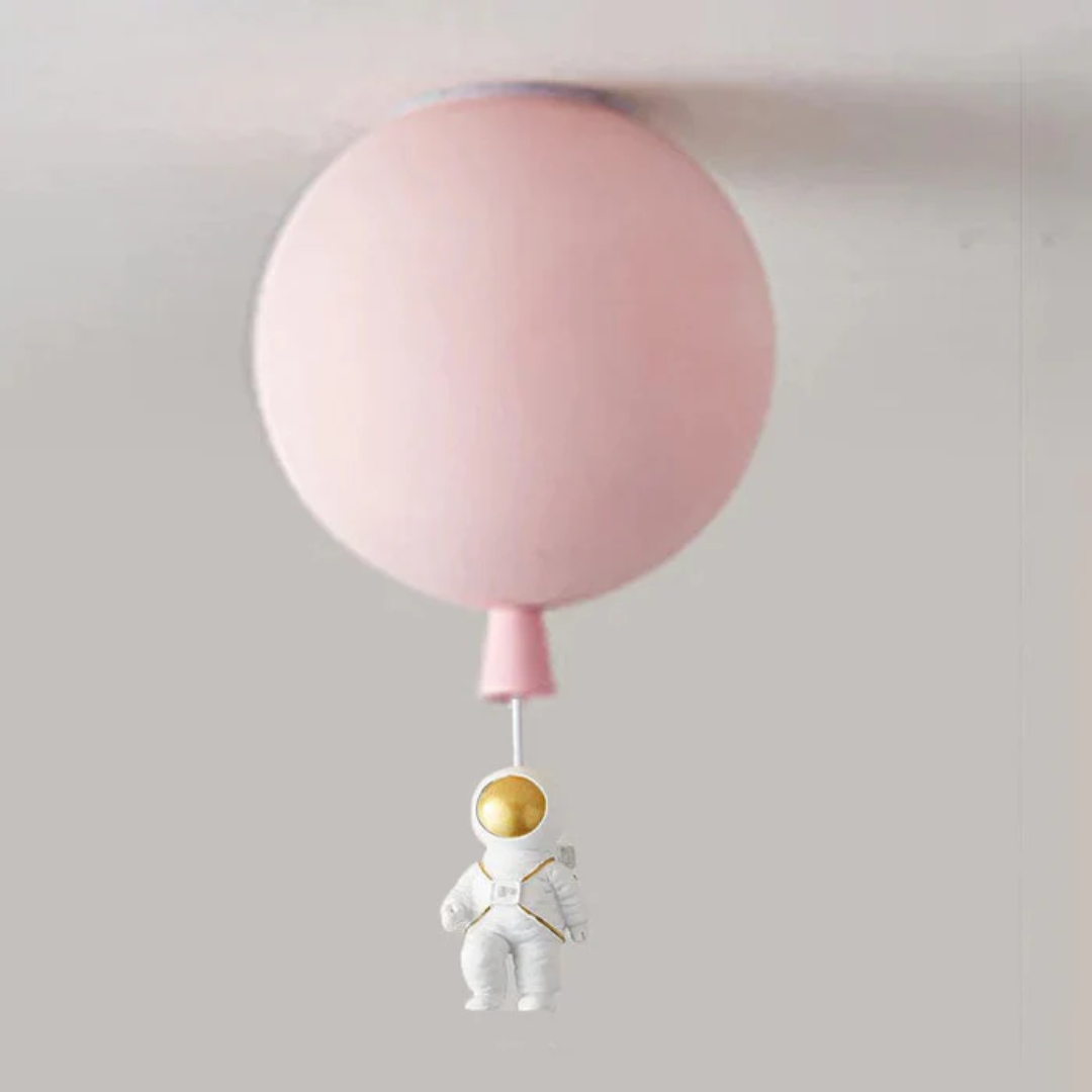 LUNARIS – Enchanting Astronaut Ceiling Light for Kids