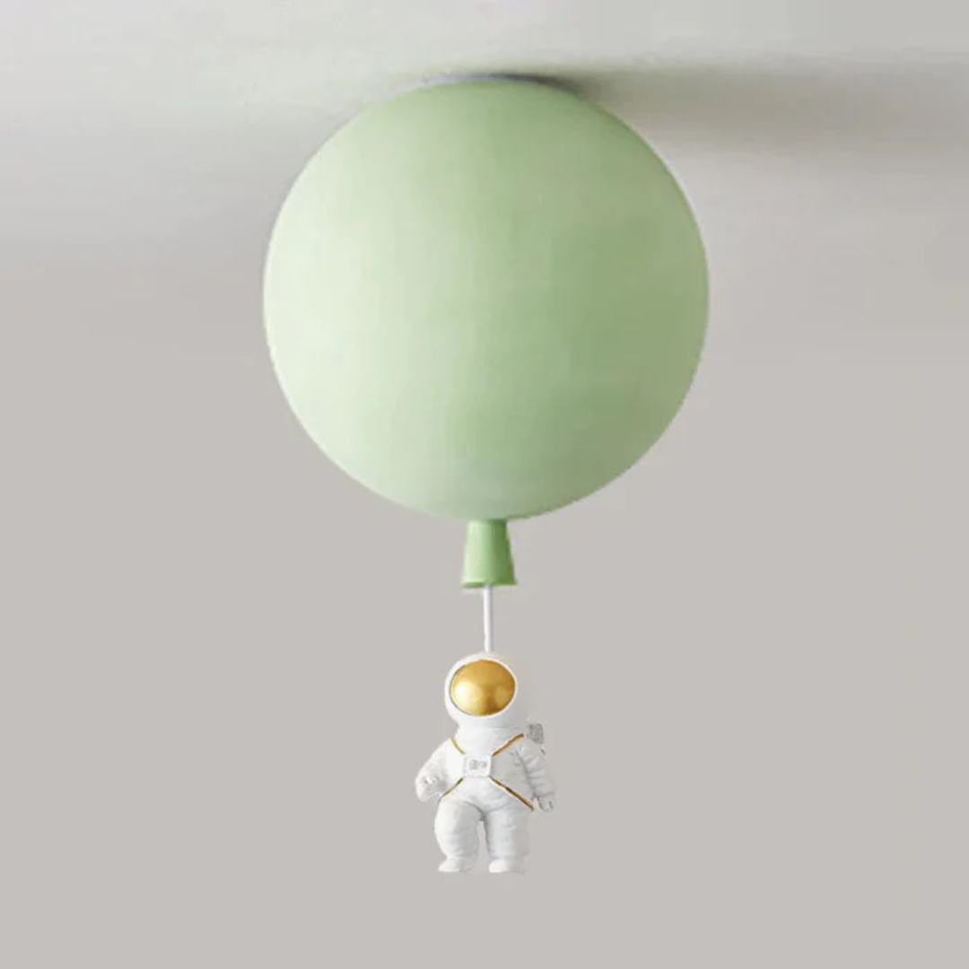 LUNARIS – Enchanting Astronaut Ceiling Light for Kids