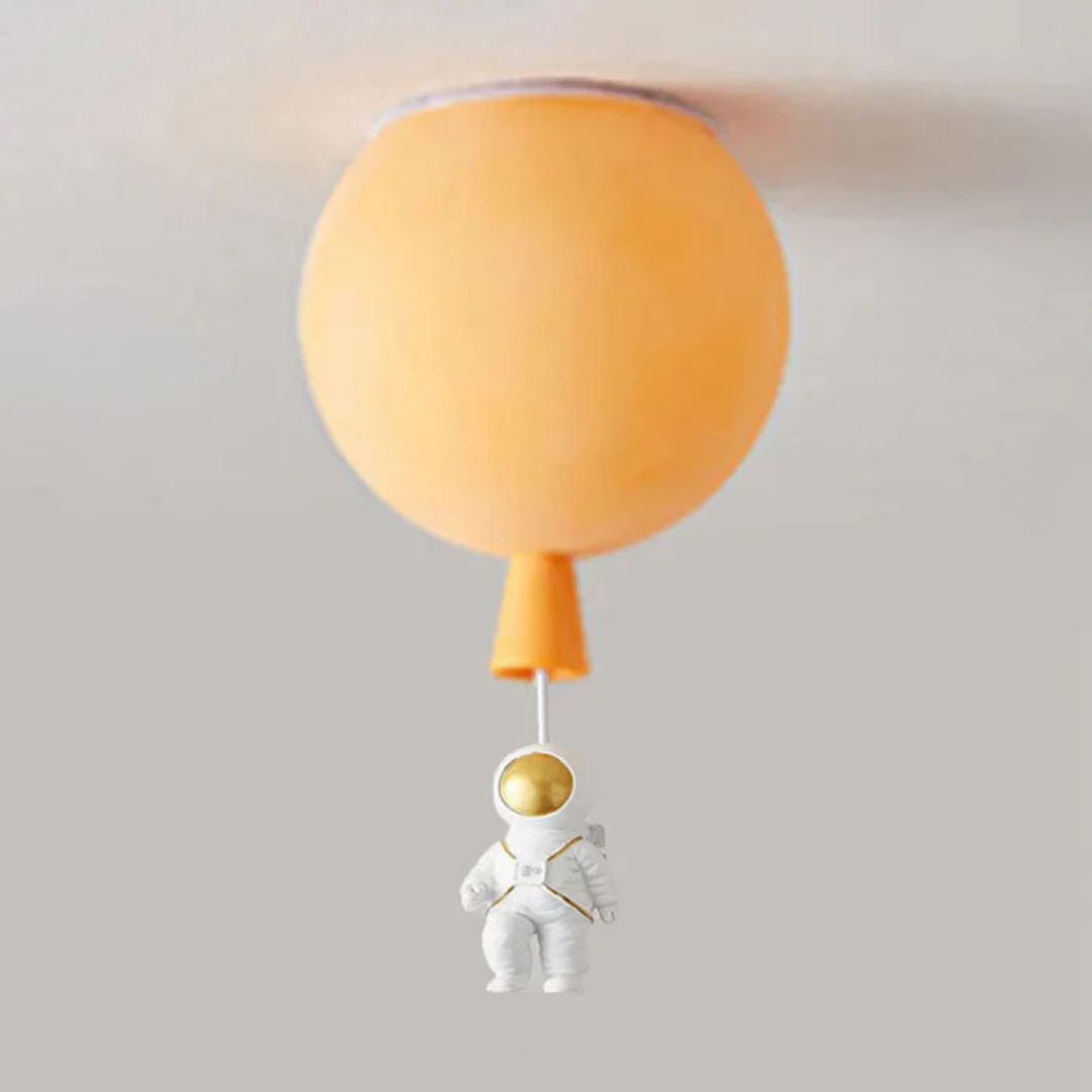 LUNARIS – Enchanting Astronaut Ceiling Light for Kids