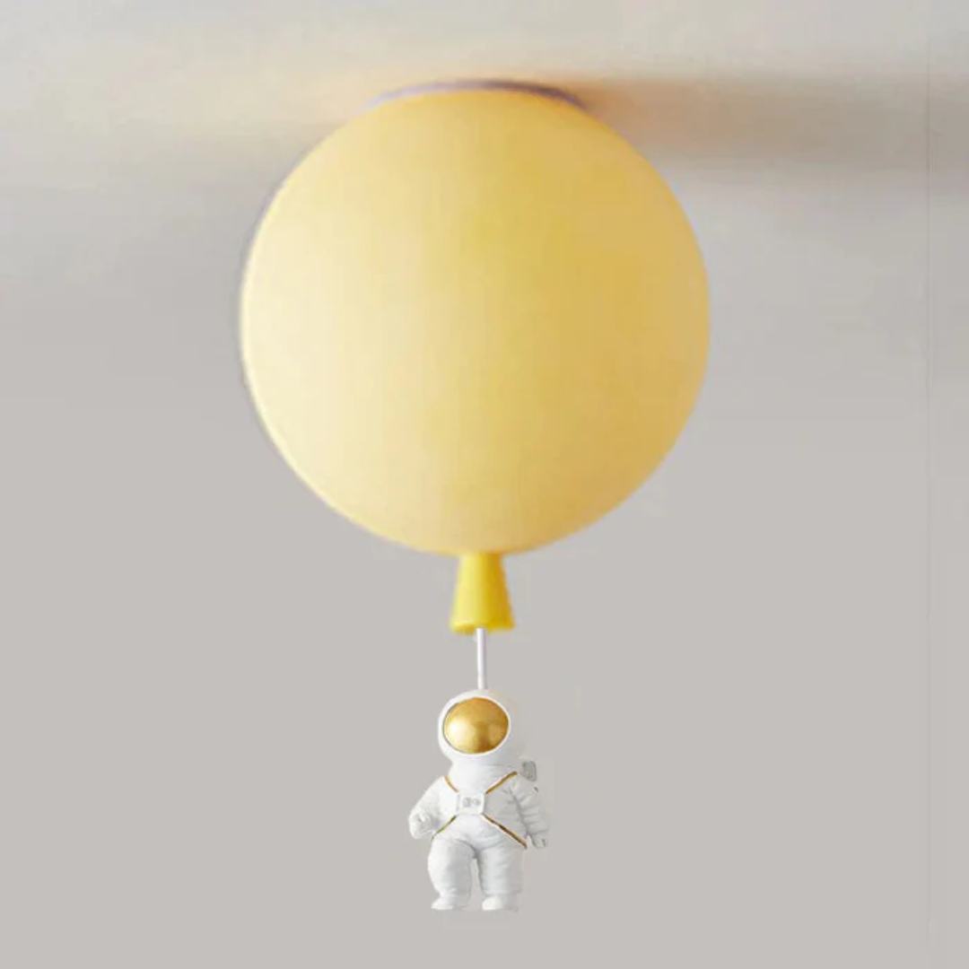 LUNARIS – Enchanting Astronaut Ceiling Light for Kids