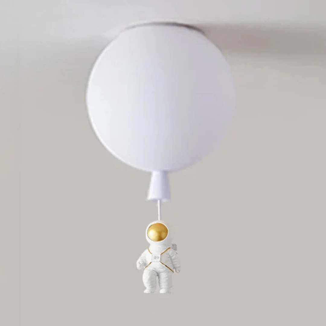 LUNARIS – Enchanting Astronaut Ceiling Light for Kids