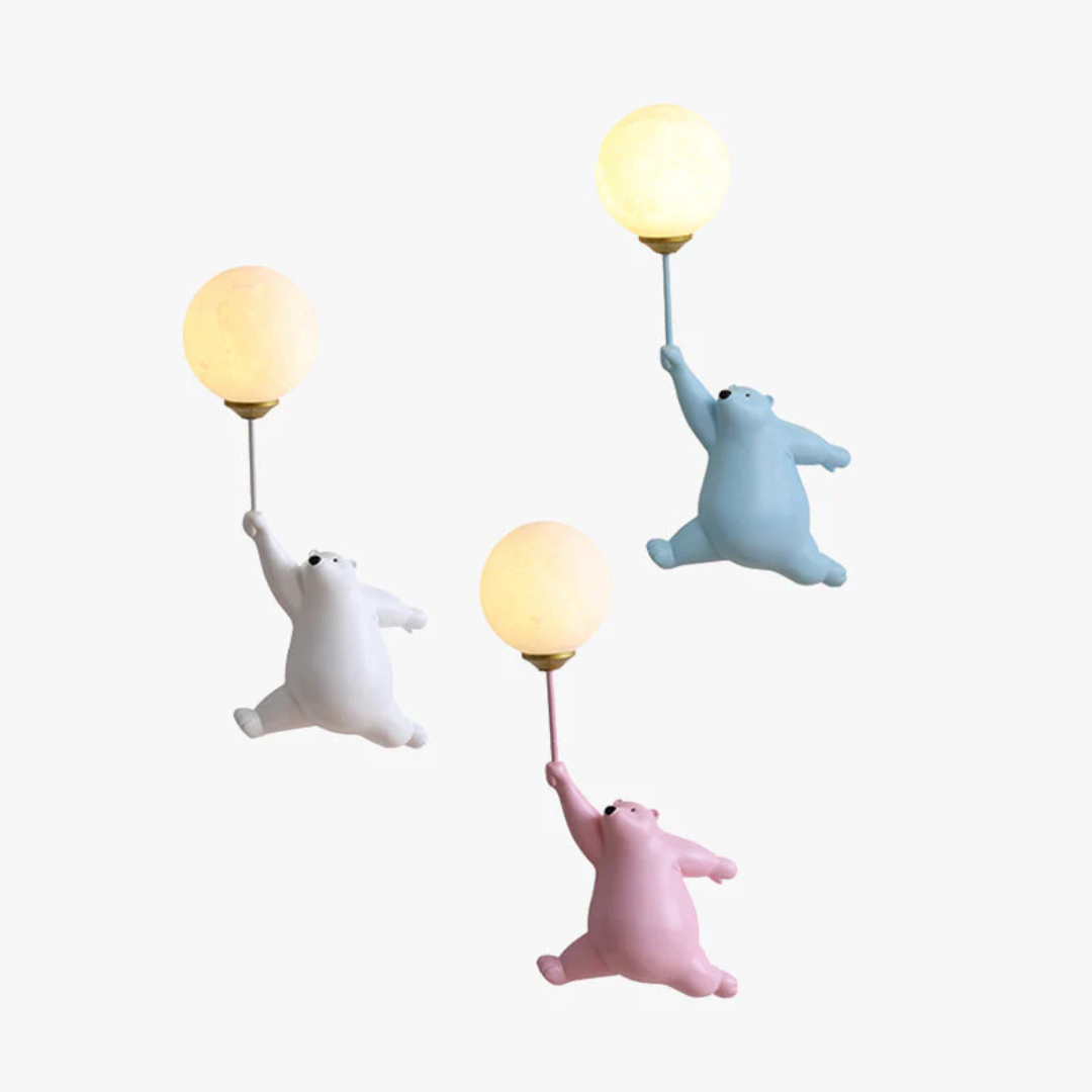 BEARLUXE – Adorable LED Wall Lamp for Kids