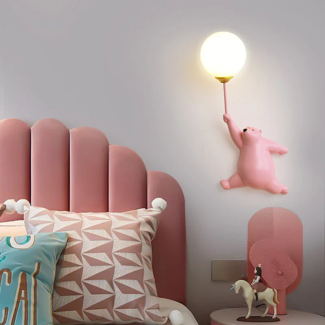 BEARLUXE – Adorable LED Wall Lamp for Kids