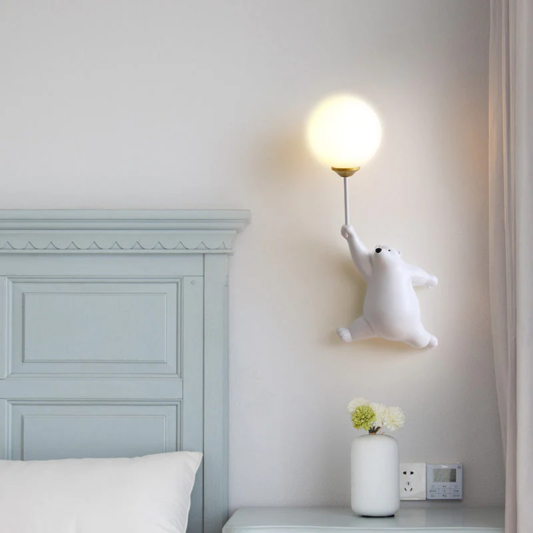 BEARLUXE – Adorable LED Wall Lamp for Kids