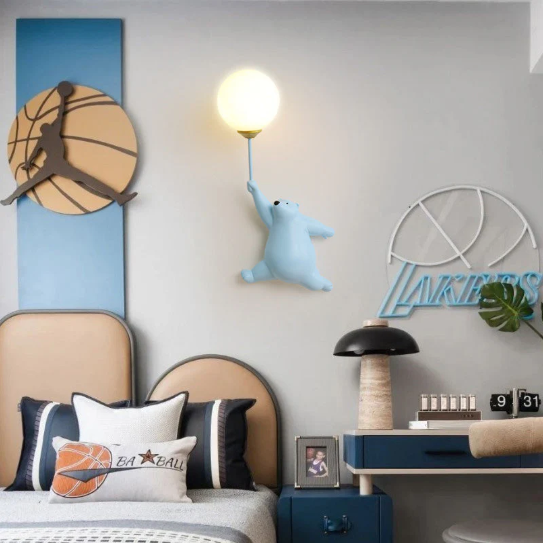 BEARLUXE – Adorable LED Wall Lamp for Kids