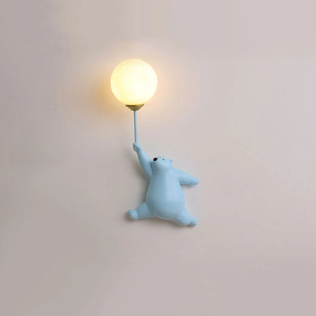 BEARLUXE – Adorable LED Wall Lamp for Kids