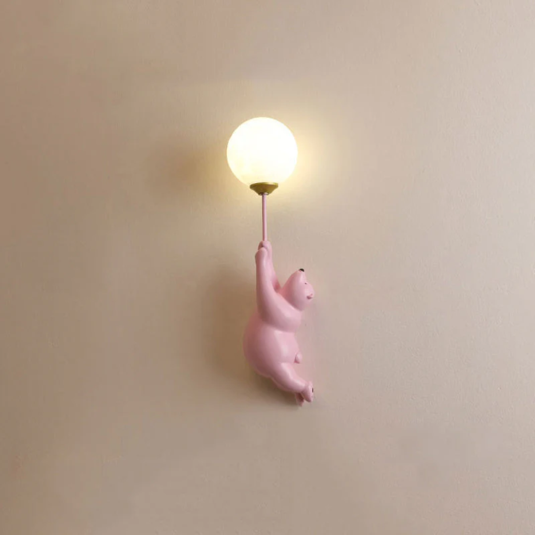 BEARLUXE – Adorable LED Wall Lamp for Kids