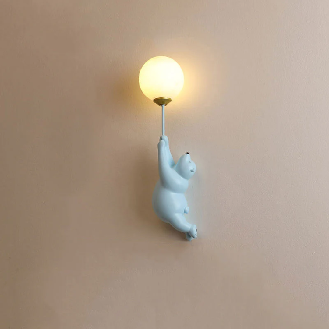 BEARLUXE – Adorable LED Wall Lamp for Kids